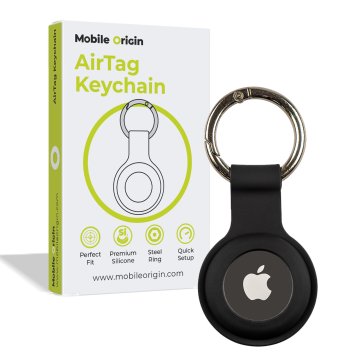 Mobile-origin Airtag KeyChain, black