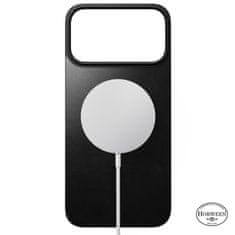 Nomad Magnetic Leather Back, black (Horween), Magsafe - iPhone 2025 Pro Max