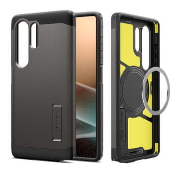 Spigen Tough Armor MagSafe, gunmetal - Samsung Galaxy S25 Ultra