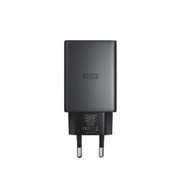Nomad AC Adapter - 40W, Slim, Carbid, EU