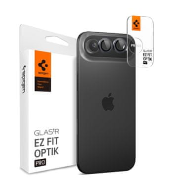 Spigen Glass tR EZ Fit Optik Pro 2 Pack, gray - iPhone 2025 Air