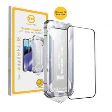 Mobile-origin Yellow Screen Guard with easy application, iPhone 16 Pro Max