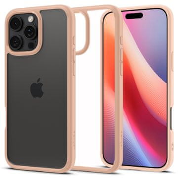 Spigen Ultra Hybrid, rose titanium - iPhone 16 Pro Max