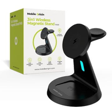Mobile-origin 3in1 Wireless Magnetic Stand PW9