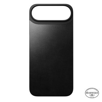 Nomad Magnetic Leather Back, black (Horween), Magsafe - iPhone 2025 Air