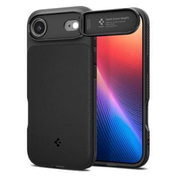 Spigen Optik Armor MagSafe, black - iPhone 2025 Air
