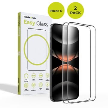 Mobile-origin EasyGlass iPhone 2025, 2 pack