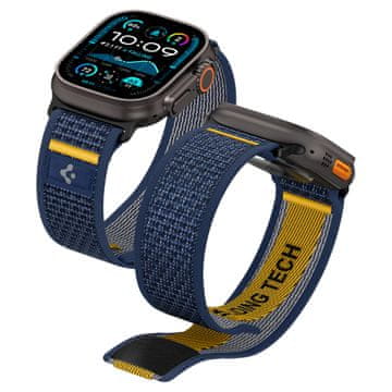 Spigen Athlex Air Active Band, navy - Apple Watch 49mm/46mm/45mm/44mm