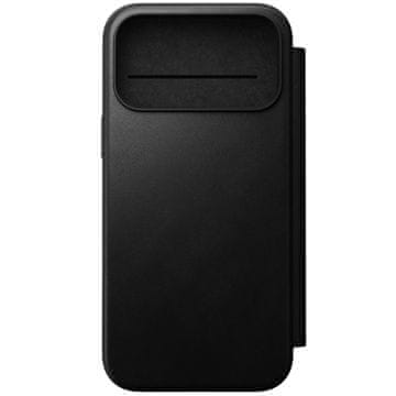 Nomad Modern Leather Folio, black - iPhone 2025 Pro Max
