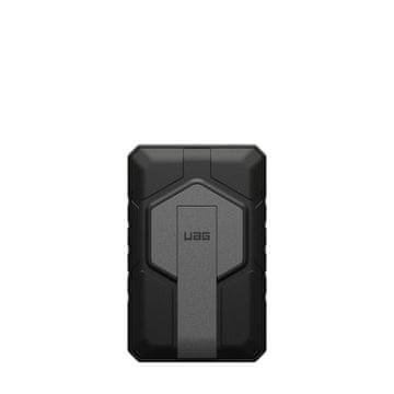 UAG SRGE Rugged PowerBank, MagSafe, Kickstand, Black/Grey - 10 000 mAh