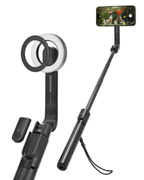 Spigen MagSafe Tripod Selfie Stick longer Version, black