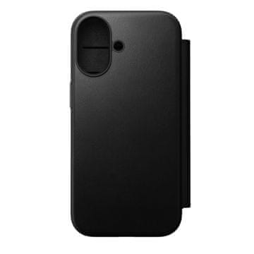 Nomad Modern Leather Folio, black - iPhone 2025
