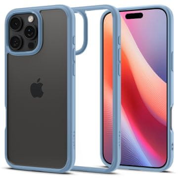 Spigen Crystal Hybrid, sierra blue - iPhone 16 Pro Max