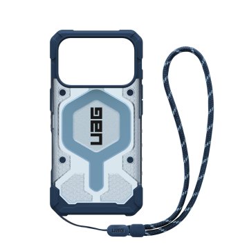 UAG Pathfinder Clear Magsafe,Blues Lanyard - iPhone 2025 Pro