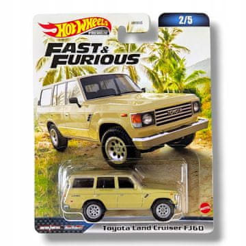 Mattel Hot Wheels Premium Toyota Land Cruser HITRIČI IN DRZNI