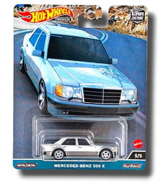 Hot Wheels AVTOMOBILI HOT WHEELS PREMIUM MERCEDES-BENZ 500 E CANYON WARRIORS AVTOMOBILOVSKA KULTURA
