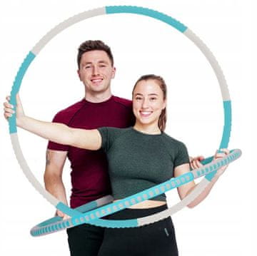 shumee Zložljivi izboklini za hula hop hujšanje 95 cm M-SZ