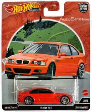 Hot Wheels Avtomobilska kultura Hot Wheels Premium BMW M3 AutoStrasse