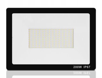 shumee 200W PREMIUM LED halogenska žarnica za GARAŽO, DELAVNICO, VRT, REFLEKTOR