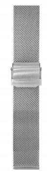 shumee Jeklena zapestnica Zeppelin, srebrna, 18 mm, tip mreže 7037 7333 7441 7461
