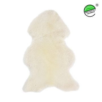 shumee Naravna ovčja koža Bela 90-100cm - strižena velikost 80-90cm