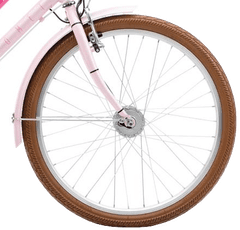 shumee 24-PALČNO DEKLIŠKO KOLO ROMET PANDA SHIMANO STOJALO RAZSVETLJAVA