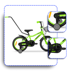 shumee OTROŠKO KOLO 16 PALCEV TABOU ROCKET LAHKO VODNIK ZA FANTKE