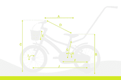 shumee OTROŠKO KOLO 12 PALCEV TABOU ALUMINIJASTO KOLO ZELO LAHKO VODILO