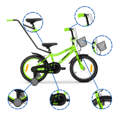 shumee OTROŠKO KOLO 16 PALCEV TABOU ROCKET LAHKO VODNIK ZA FANTKE