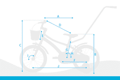 shumee OTROŠKO KOLO 20 PALCEV TABOU ALUMINIJASTO KOLO ZELO LAHKO VODILO