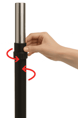 shumee VENTILATOR TALNI CIRKULATOR 45W STOJEČI TIHI MOČAN DALJINSKI UPRAVLJALNIK 36 cm