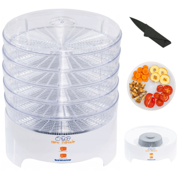 shumee SUŠILNIK ZA GOBE, SADJE, ZELENJAVO, ZELIŠČA NIEWIADÓW 530W HOME 5 SEJ TIH