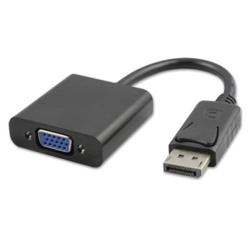 PremiumCord DisplayPort - VGA moški/ženski adapter, dolžina: 15 cm