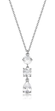 Brosway Elegantna ženska ogrlica s prozornimi cirkoni Dreaming BIG01