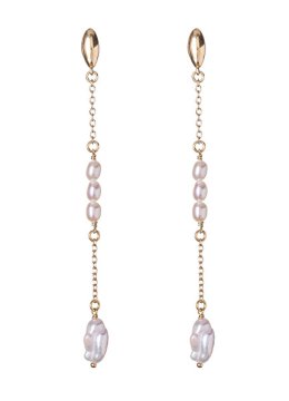 Dolgi viseči uhani s sladkovodnimi biseri AL5116.01.000