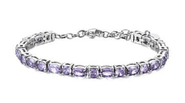 Brosway Luksuzna zapestnica z vijoličnim kubičnim cirkonom Dreaming BIG20