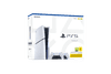 Sony PlayStation 5 E Chassis igralna konzola, 1 TB + PS5 Dualsense White brezžični kontroler