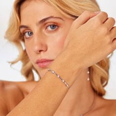 Brosway Očarljiva zapestnica Hadek s prozornimi cirkoni Dreaming BIG14