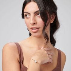 Brosway Očarljiva pozlačena zapestnica s sintetičnim biserom Perfect BPC53