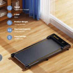 ISCOOTER FT21 Električna FT21 tekalna steza s podlogo za hojo - motor 2,5 KM - nastavljiva hitrost 1-6 km/h - največja obremenitev 100 kg - zložljiva in lahka zasnova za domačo uporabo