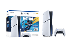 Sony PlayStation 5 E Chassis igralna konzola, 1 TB + Fortnite Flowering Chaos