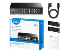 Cudy GS1016 mrežno stikalo, 16-Port, Gigabit