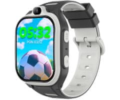 Forever Boost KW-530 otroška pametna ura, 4G LTE, črna