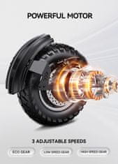 Duotts Električni skuter - 48V 18Ah Baterija - 500W Motor - Zložljiv - Doseg do 60 km - Hitrost 50 km/h - 11" Pnevmatike