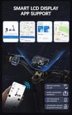 Duotts Električni skuter - 52V 23.4Ah Baterija - Dvojni motor 1200W*2 - Hitrost 65 km/h - Doseg 60 km - Zložljiv - 10" Pnevmatike