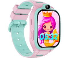 Forever Boost KW-530 otroška pametna ura, 4G LTE, roza