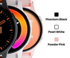 Forever iGO4 JW-600 pametna ura, 3,25cm (1,28), AMOLED, 2 paščka, bela (Pearl White)