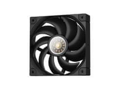 DEEPCOOL FT12 ventilator za ohišje, PWM, 120mm, črn