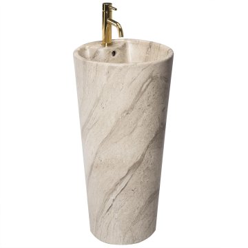 REA Keramični samostoječi umivalnik Blanka Natural Matt Marble