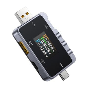 FNIRSI FNIRSI FNAC-28 USB-C USB-A 2-v-1 USB tester